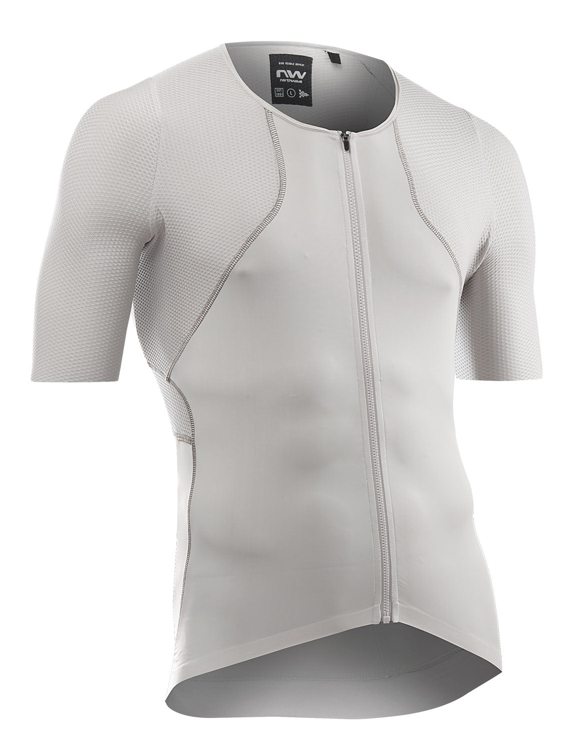 EXTREME ROCK JERSEY SHORT SLEEVE - LIGHT GREY