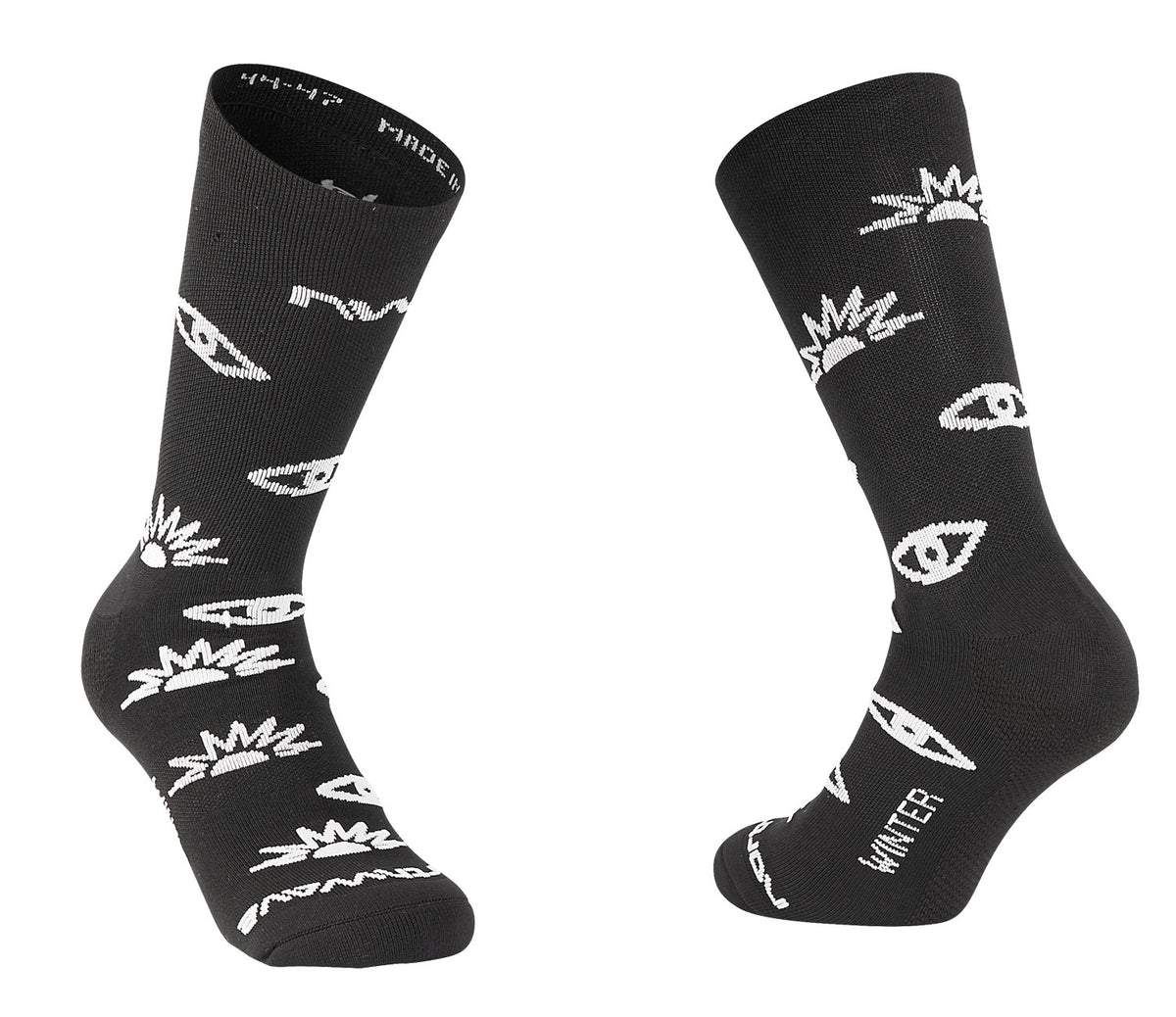 EYES SOCK - BLACK