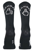 SUNDAY MONDAY HIGH SOCK - BLACK