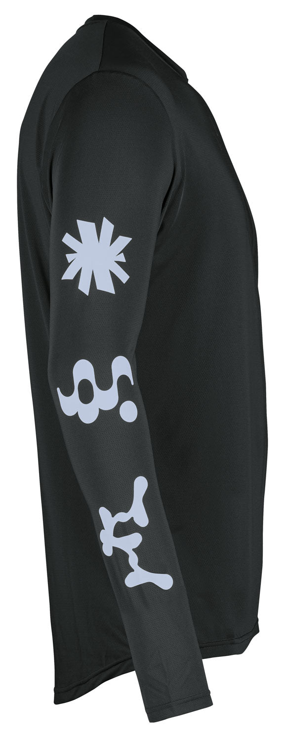 XTRAIL JERSEY LONG SLEEVE - BLACK/ICE GREY