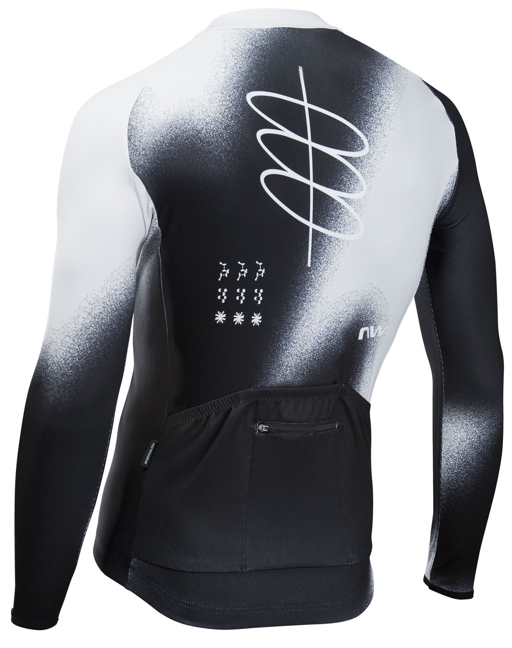 BLADE JERSEY LS - BLACK/LIGHT GREY