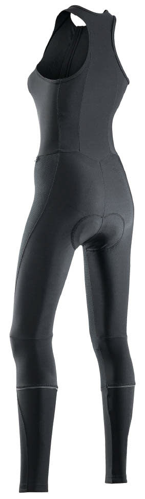 FAST WMN POLARTEC BIBTIGHT MS - BLACK
