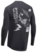 XTRAIL JERSEY LONG SLEEVE - BLACK