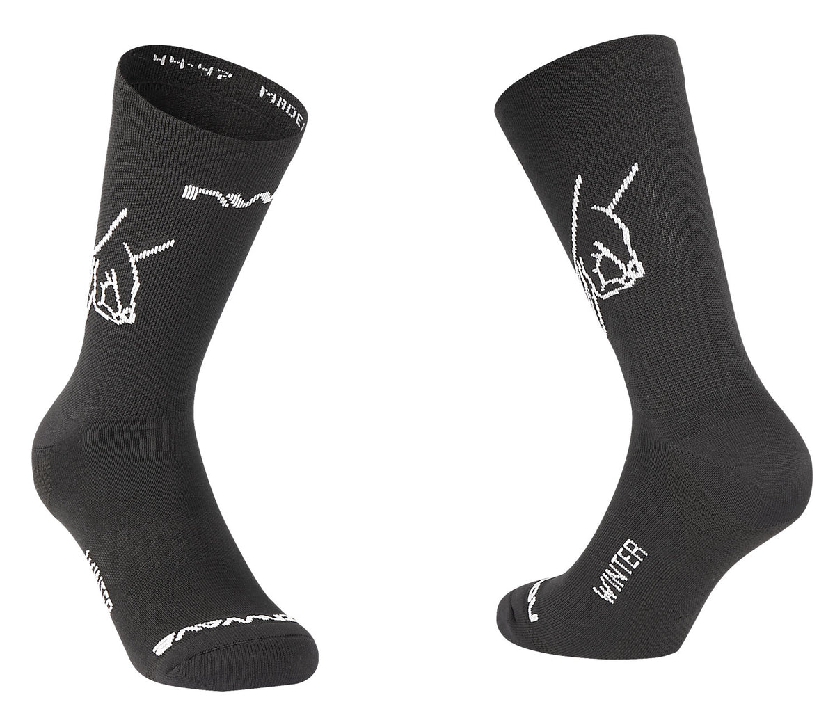 SIGN SOCK - BLACK
