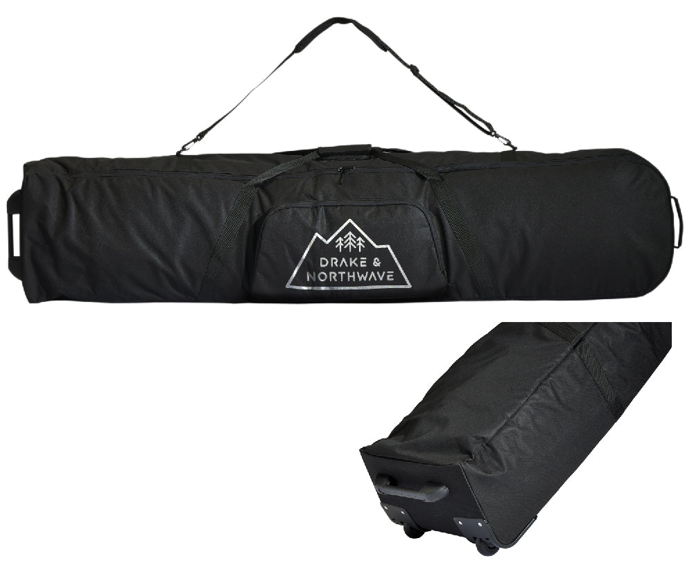PADDED WITH WHEELS - BLACK