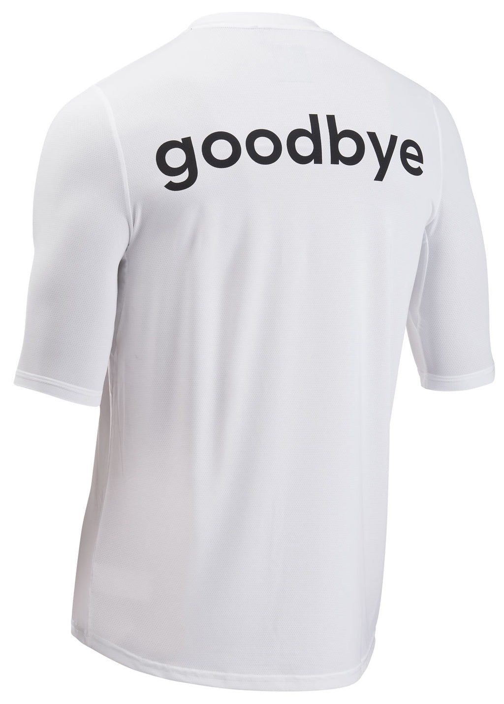 BOMB HELLO GOODBYE JERSEY LONG SLEEVE - WHITE