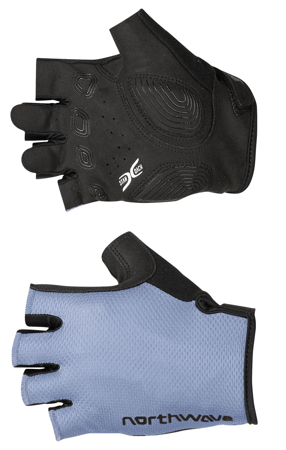 ACTIVE MAX SHORT FINGER GLOVE - ICE GREY