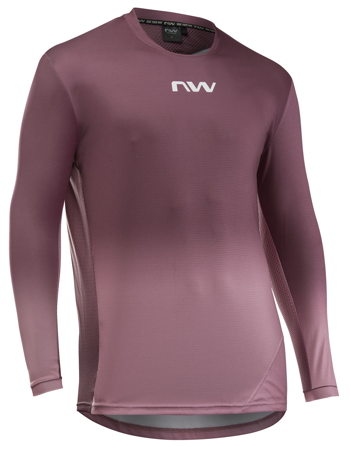 EDGE 2 JERSEY LONG SLEEVE - DUSTY MALVA