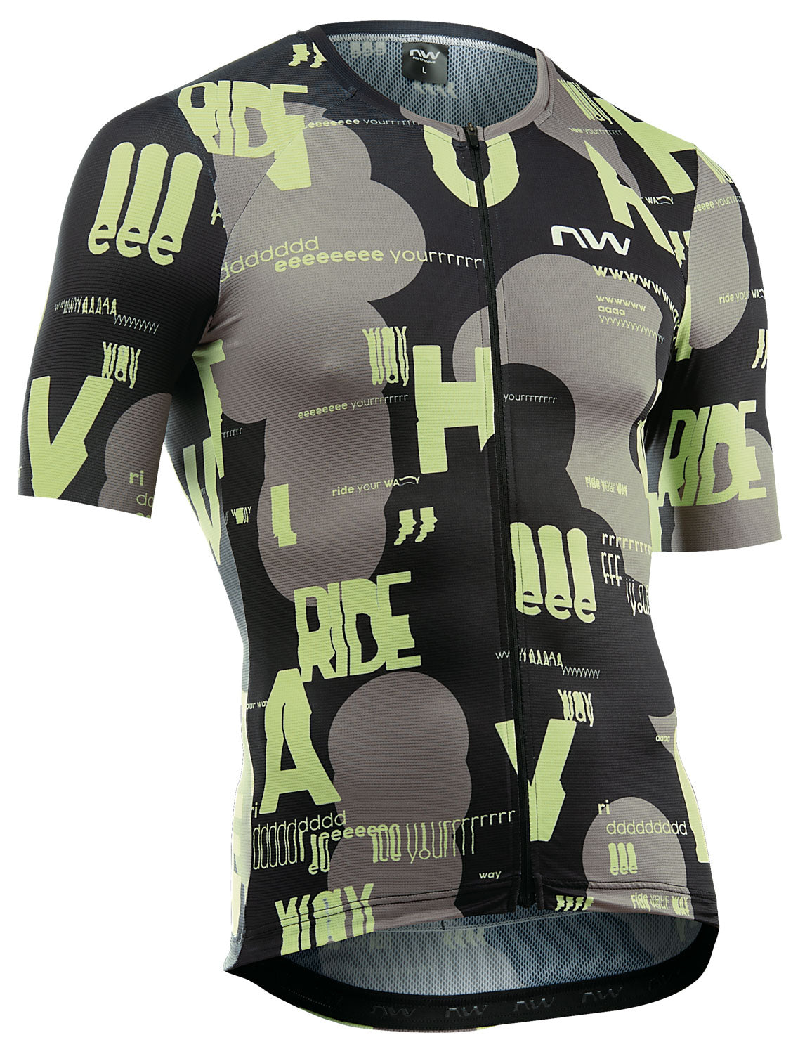 BLADE TYPE JERSEY SHORT SLEEVE - SAND/COOL MATCHA