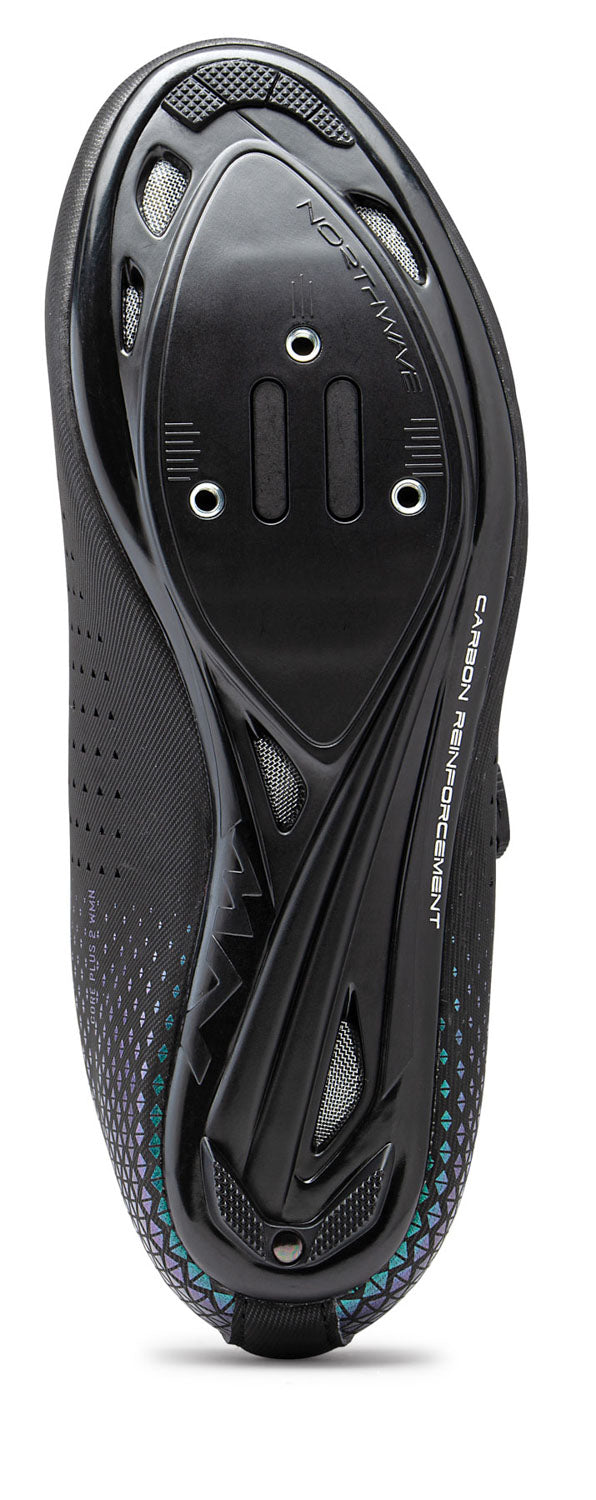 CORE PLUS 2 WMN - BLACK/IRIDESCENT