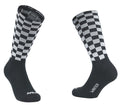CHECK SOCK - BLACK