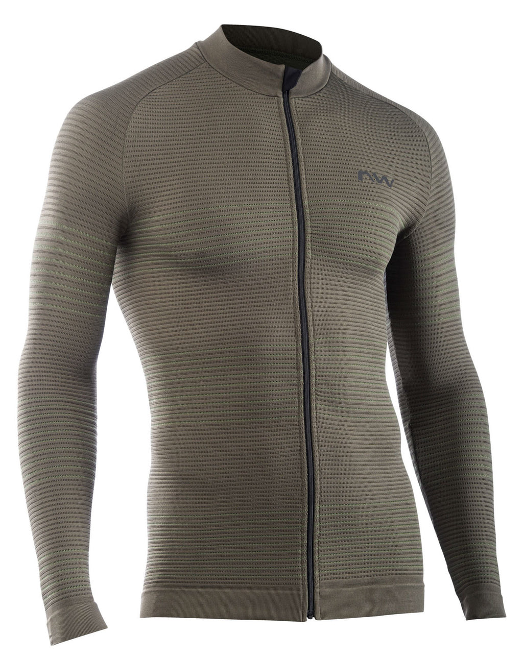 TRIP KNIT JERSEY - FOREST GREEN/BLACK
