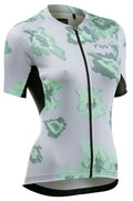 FORCE EVO WOMAN JERSEY SHORT SLEEVE - LIGHT GREY/SAGE