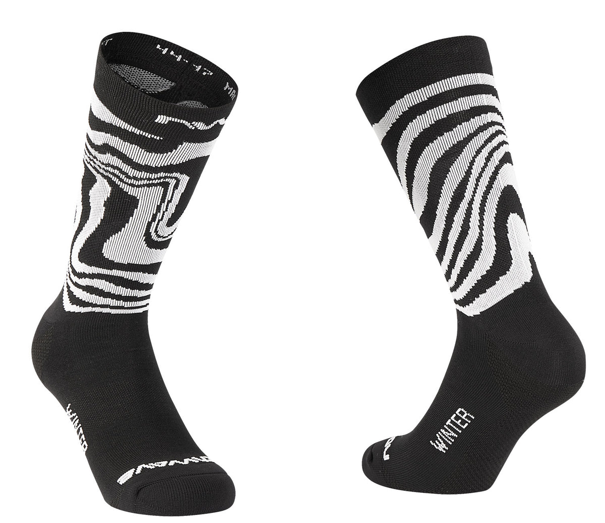 OPTICAL SOCK - BLACK
