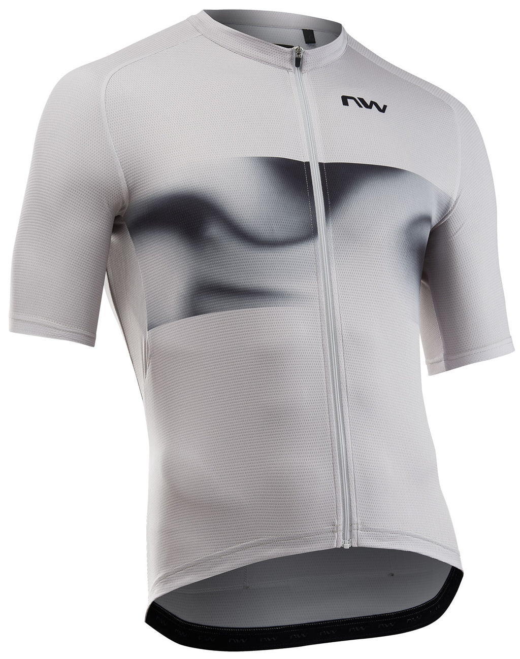 FORCE EVO JERSEY SHORT SLEEVE - LIGHT GREY