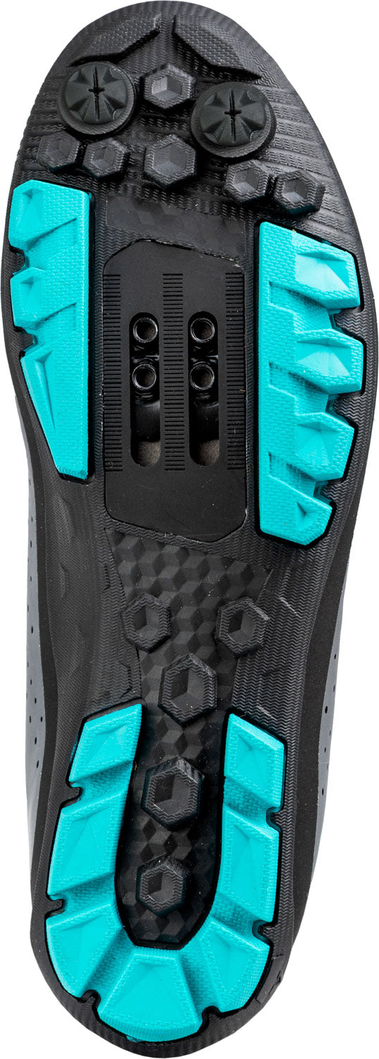 HAMMER WMN - DARK GREY/TURQUOISE