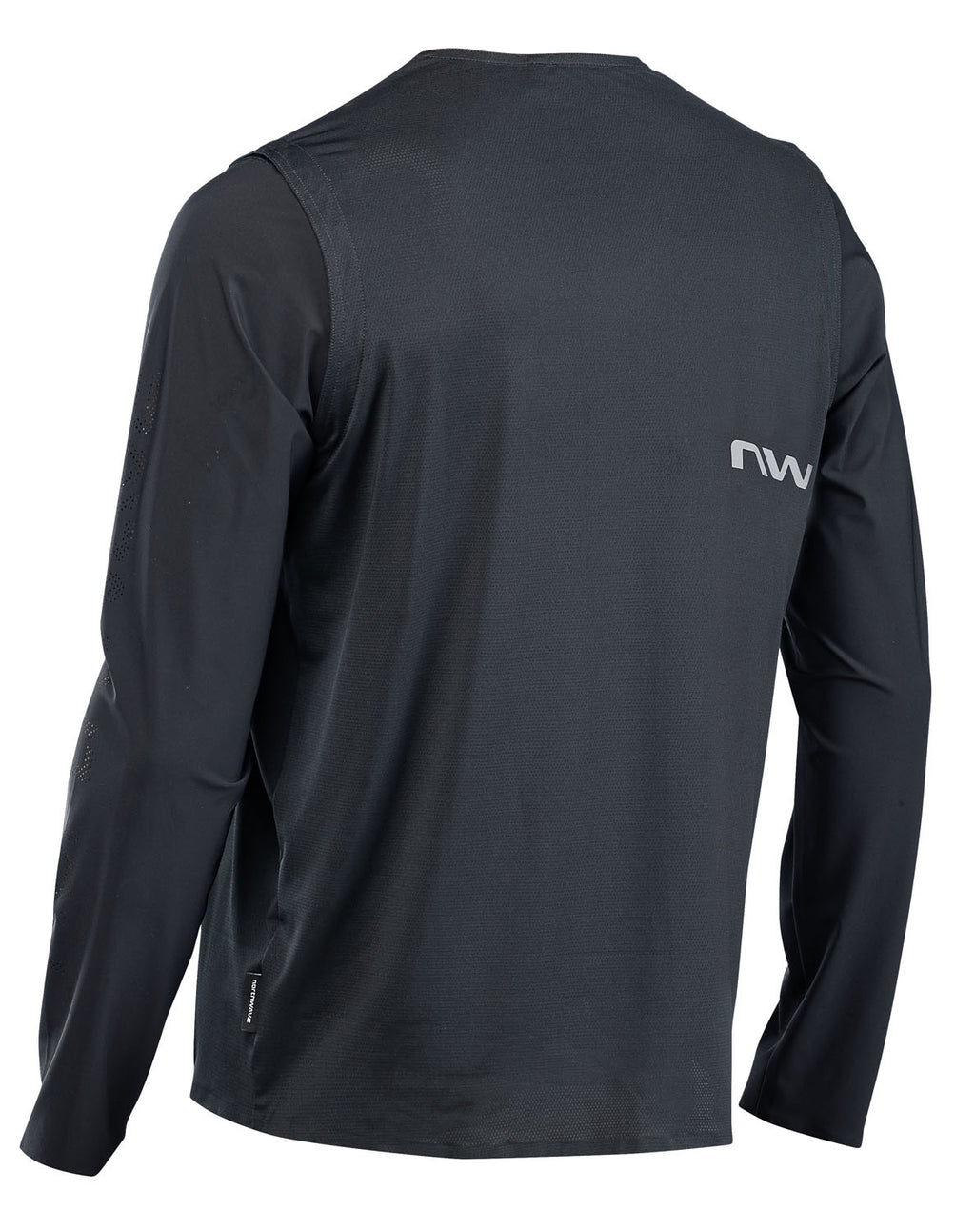 CREW PRO LONG SLEEVE JERSEY - BLACK