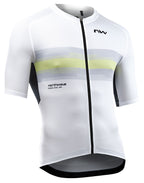 FORCE EVO JERSEY SHORT SLEEVE - WHITE/MATCHA