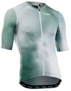 BLADE JERSEY SHORT SLEEVE - WHITE/SAGE GREEN