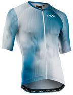 BLADE JERSEY SHORT SLEEVE - WHITE/BLUE