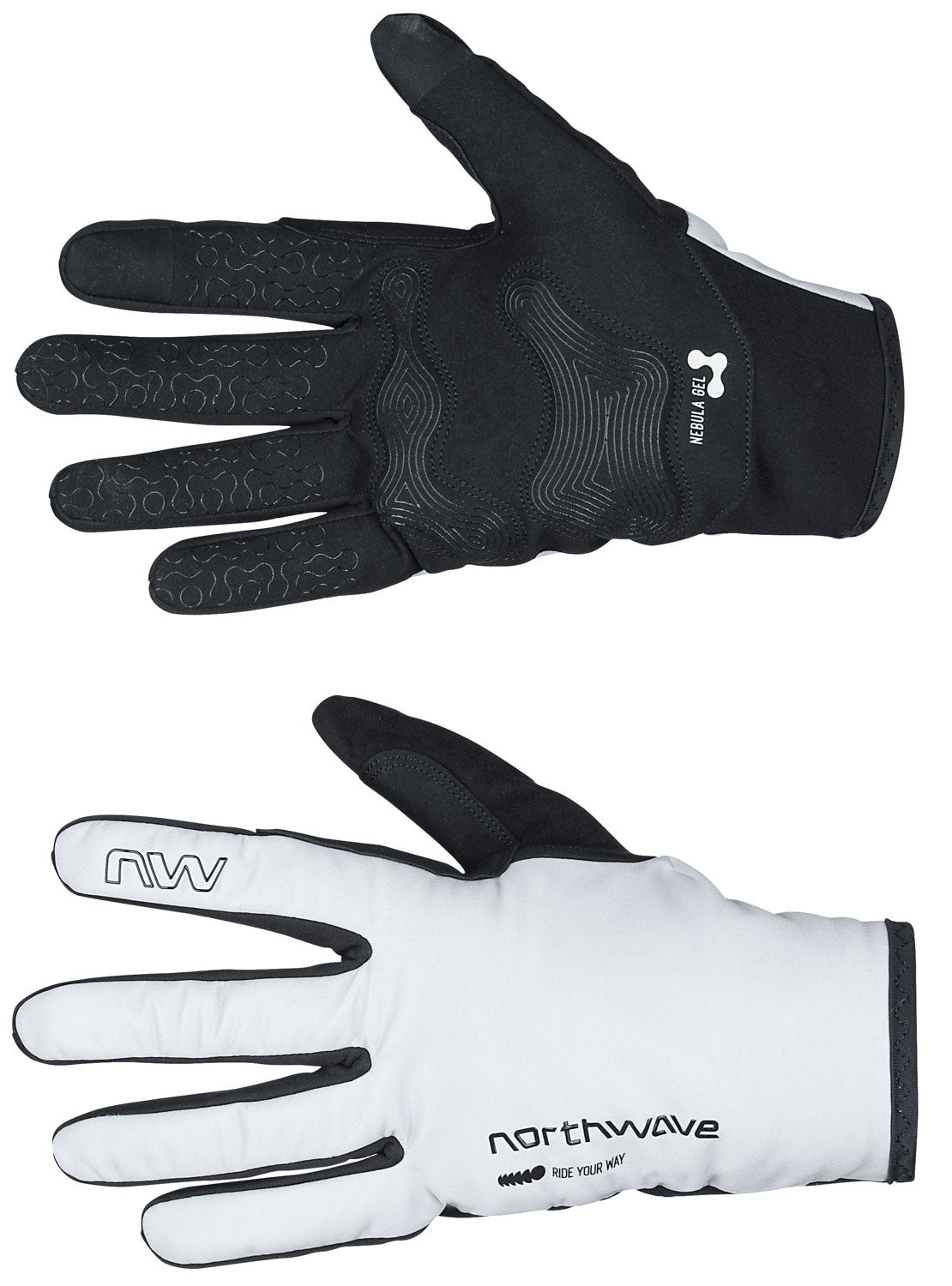 FAST PRO GEL WINTER GLOVE - LIGHT GREY