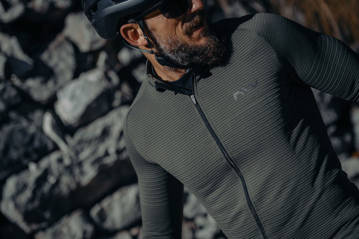 TRIP KNIT JERSEY - FOREST GREEN/BLACK