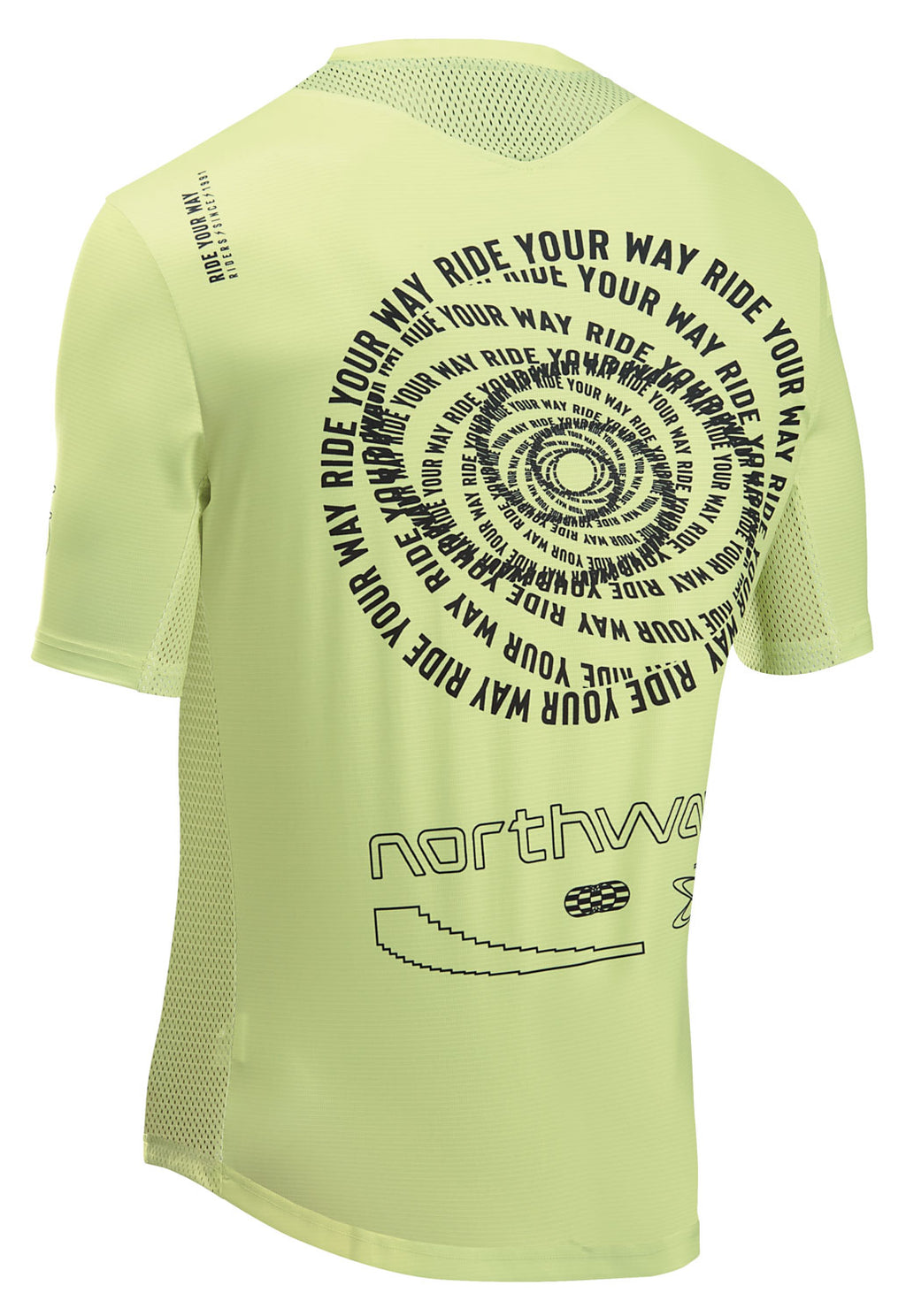 EDGE 2 JERSEY SHORT SLEEVE - COOL MATCHA/BLACK