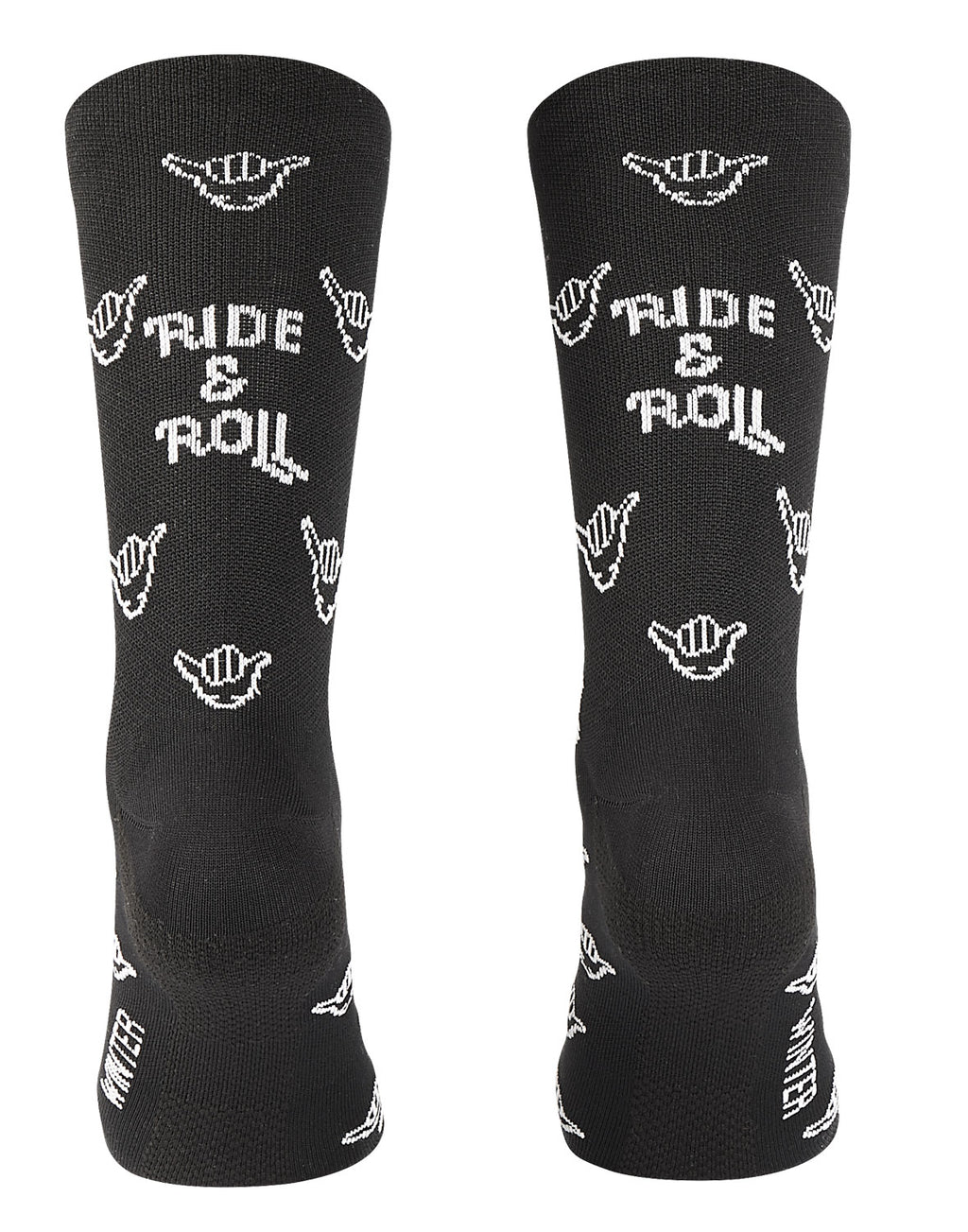 RIDE & ROLL SOCK - BLACK