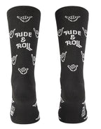 RIDE & ROLL SOCK - BLACK