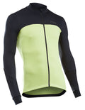 FORCE 2 JERSEY LS FULL ZIP - COOL MATCHA/BLACK