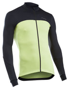 FORCE 2 JERSEY LS FULL ZIP - COOL MATCHA/BLACK