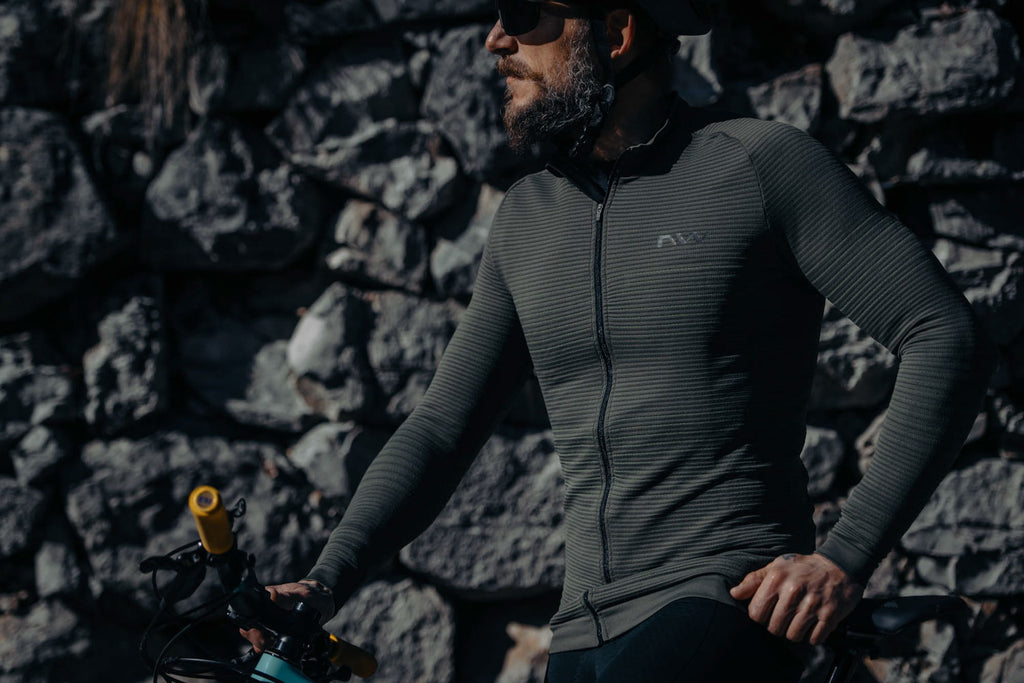 TRIP KNIT JERSEY - FOREST GREEN/BLACK