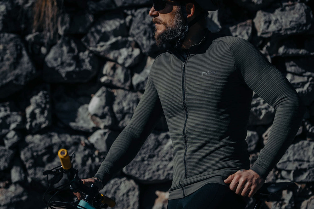 TRIP KNIT JERSEY - FOREST GREEN/BLACK