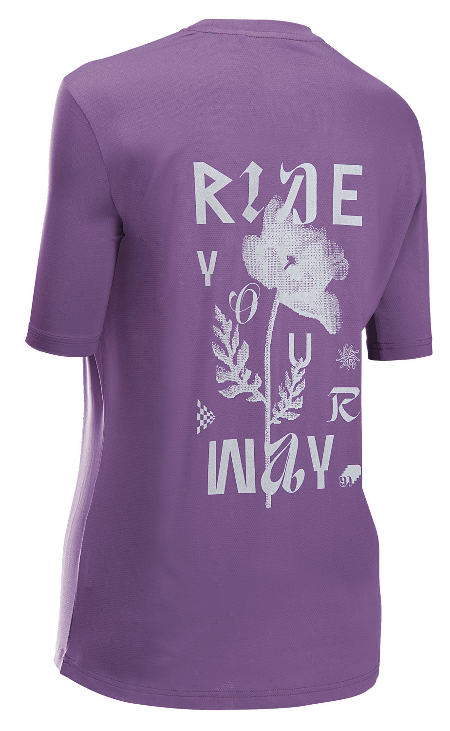 XTRAIL 2 WOMAN JERSEY SHORT SLEEVE - DARK PURPLE