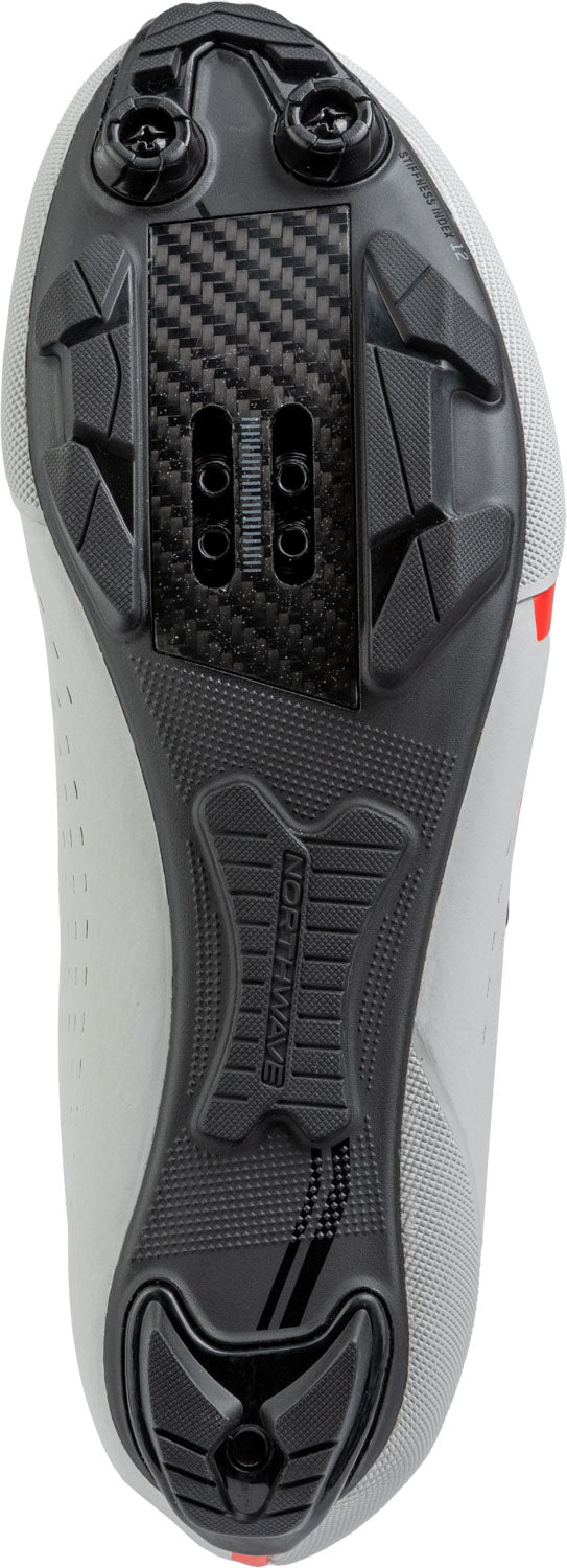 REBEL 3 - LIGHT GREY/RED FLUO
