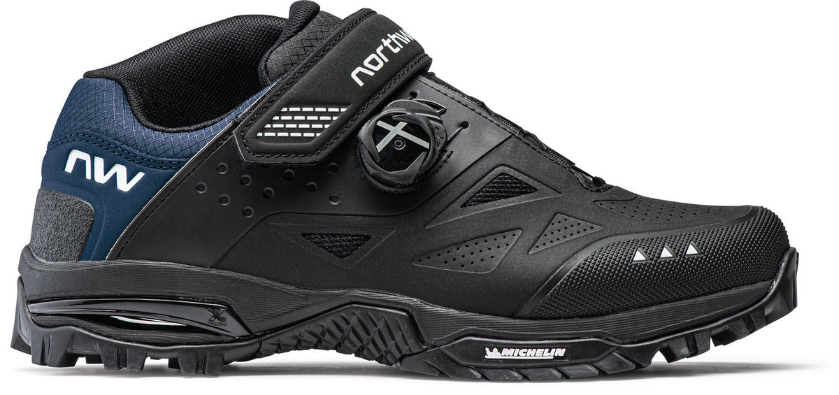 ENDURO MID 2 - BLACK/DEEP BLUE