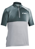 FORCE EVO JUNIOR JERSEY SHORT SLEEVE - LIGHT GREY