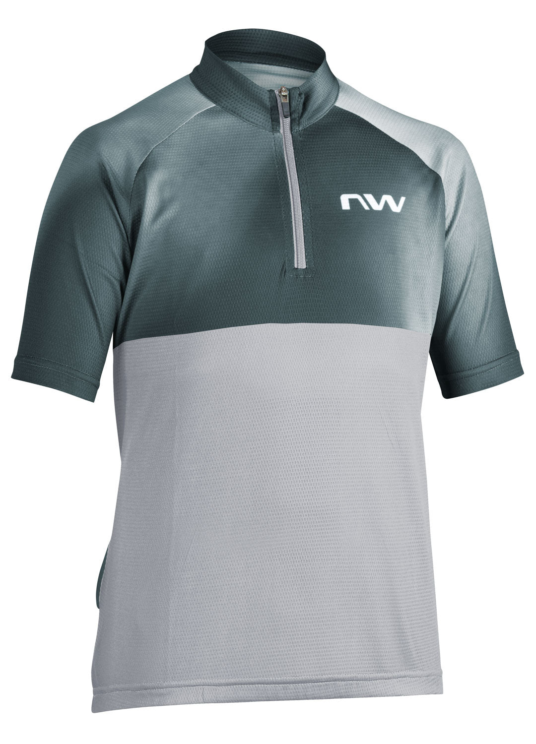 FORCE EVO JUNIOR JERSEY SHORT SLEEVE - LIGHT GREY