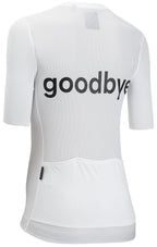 BLADE HELLO GOODBYE WOMAN JERSEY SHORT SLEEVE - WHITE