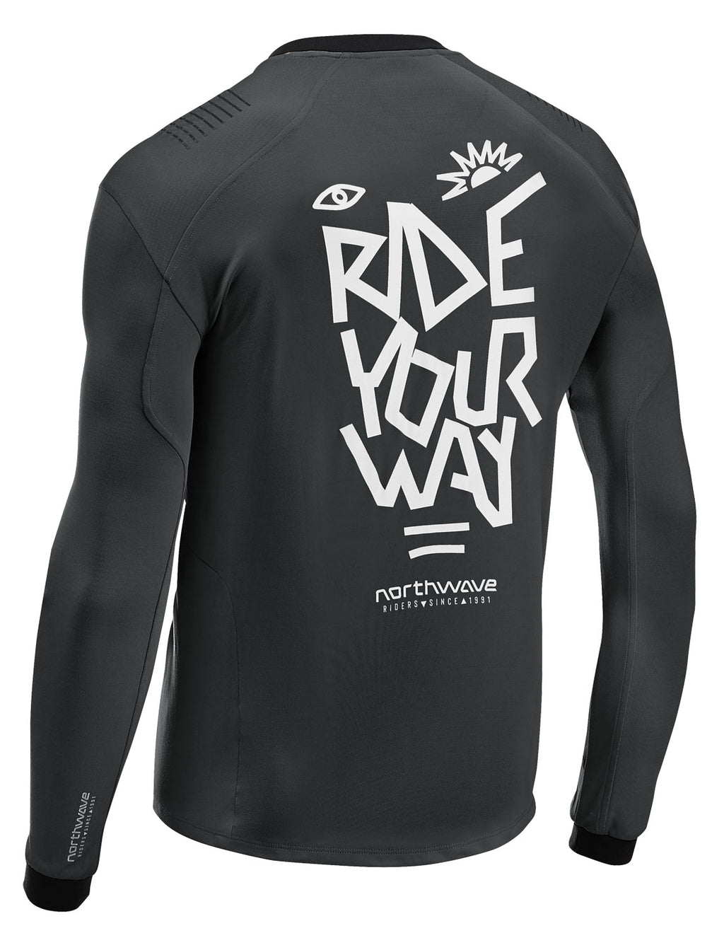 SHARP JERSEY - BLACK/WHITE