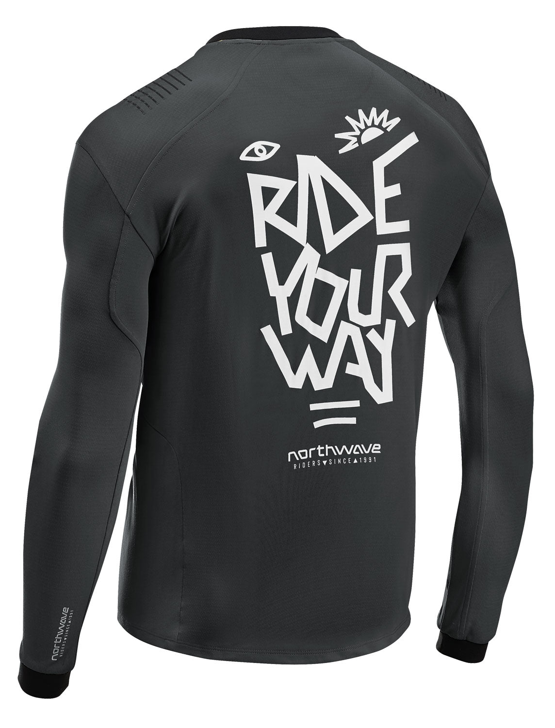 SHARP JERSEY - BLACK/WHITE