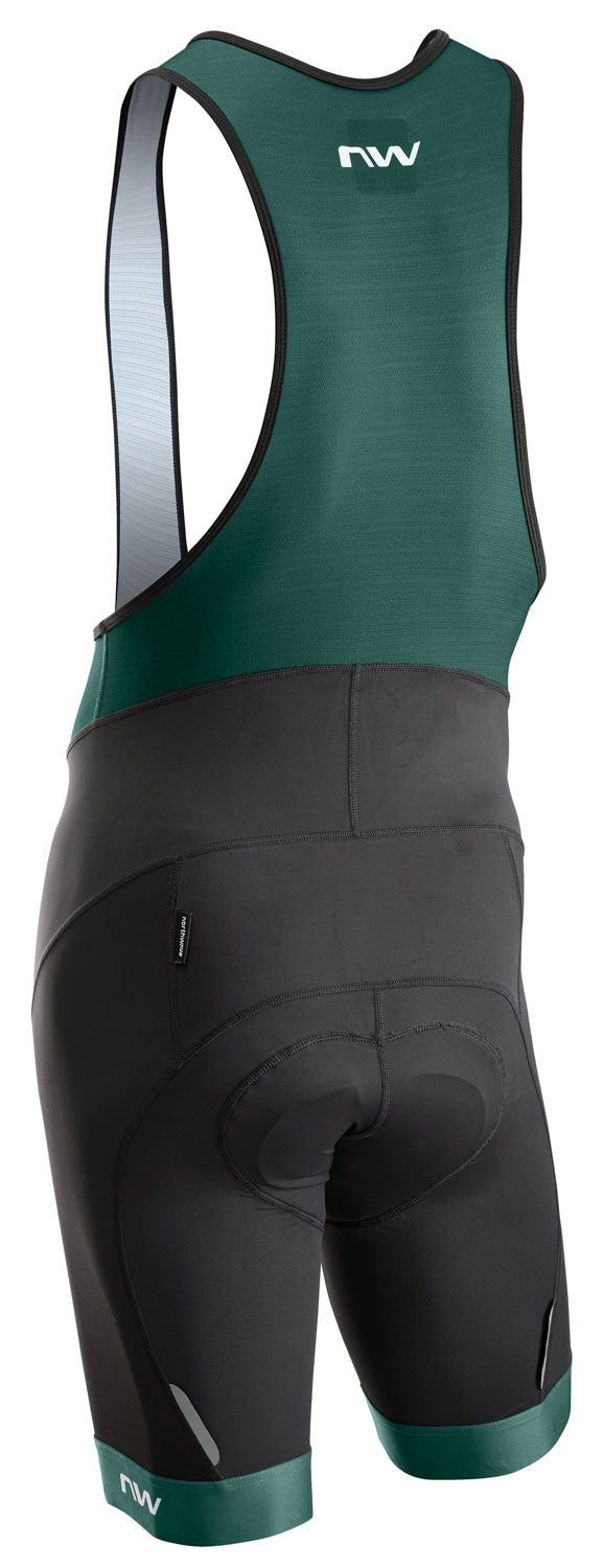 ACTIVE EVO BIBSHORT - BLACK/PETROLIUM