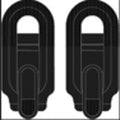 ANKLE BUCKLE MAG-0 1 PAIR - .