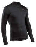 FORCE 2 JERSEY LS FULL ZIP - BLACK
