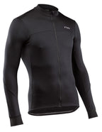 FORCE 2 JERSEY LS FULL ZIP - BLACK