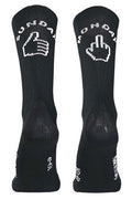 SUNDAY MONDAY HIGH SOCK - BLACK