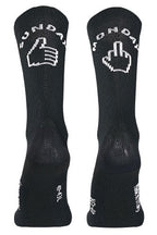 SUNDAY MONDAY HIGH SOCK - BLACK