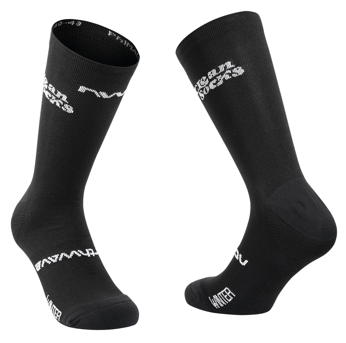 CLEAN HIGH SOCK - BLACK
