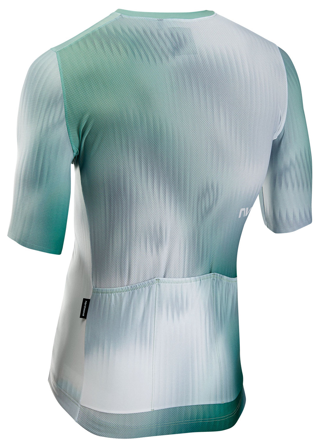 BLADE JERSEY SHORT SLEEVE - WHITE/SAGE GREEN