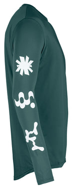 XTRAIL JERSEY LONG SLEEVE - PETROLIUM/WHITE